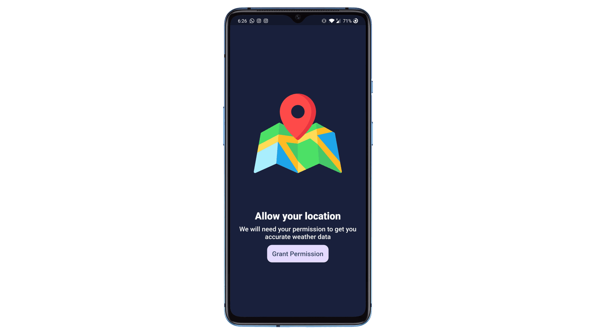 Permission Screen